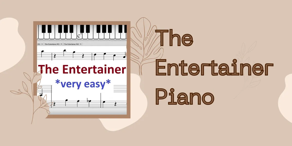 The Entertainer Piano