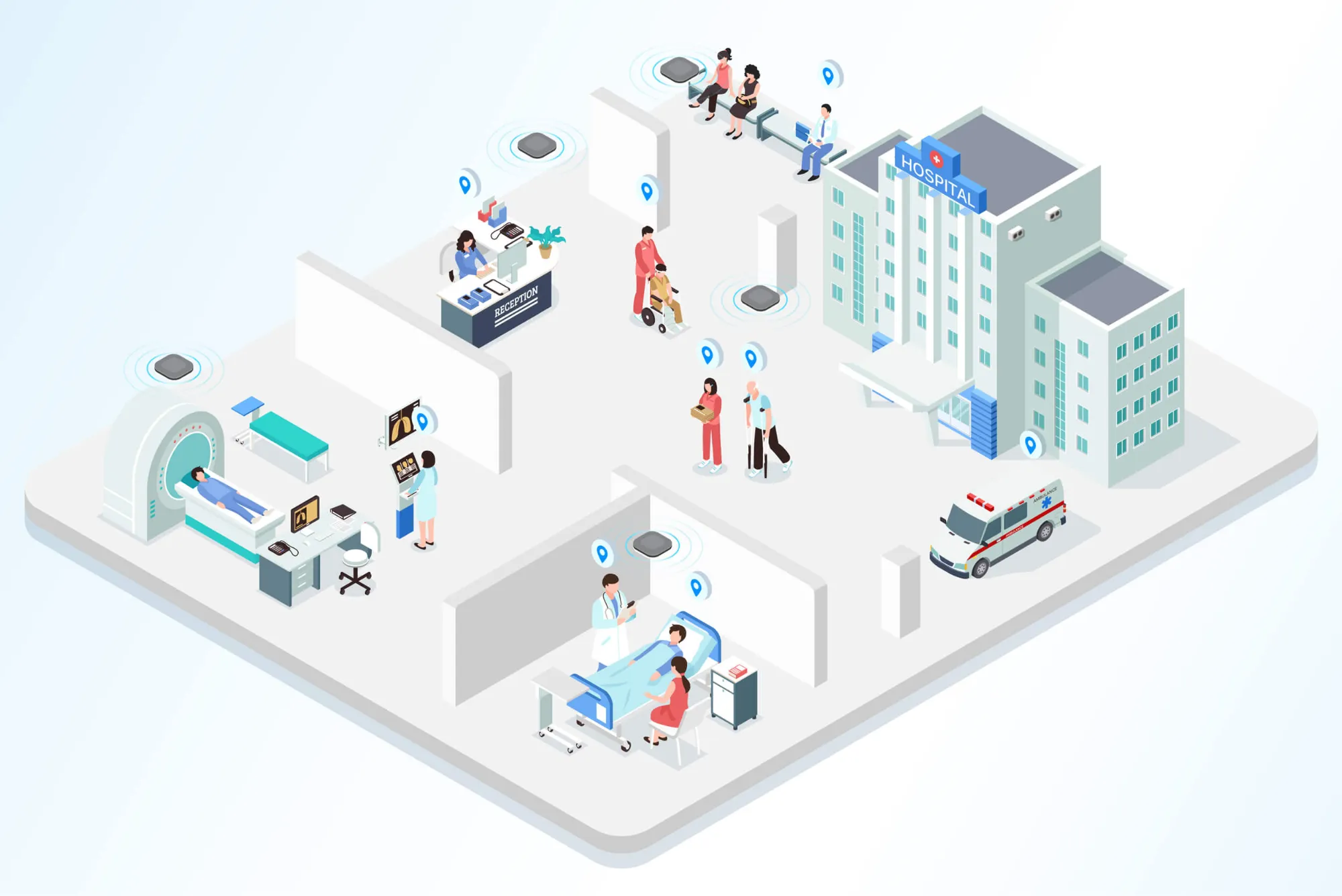 Enhancing Hospital Efficiency with Blueiot's Hospital Tracking System