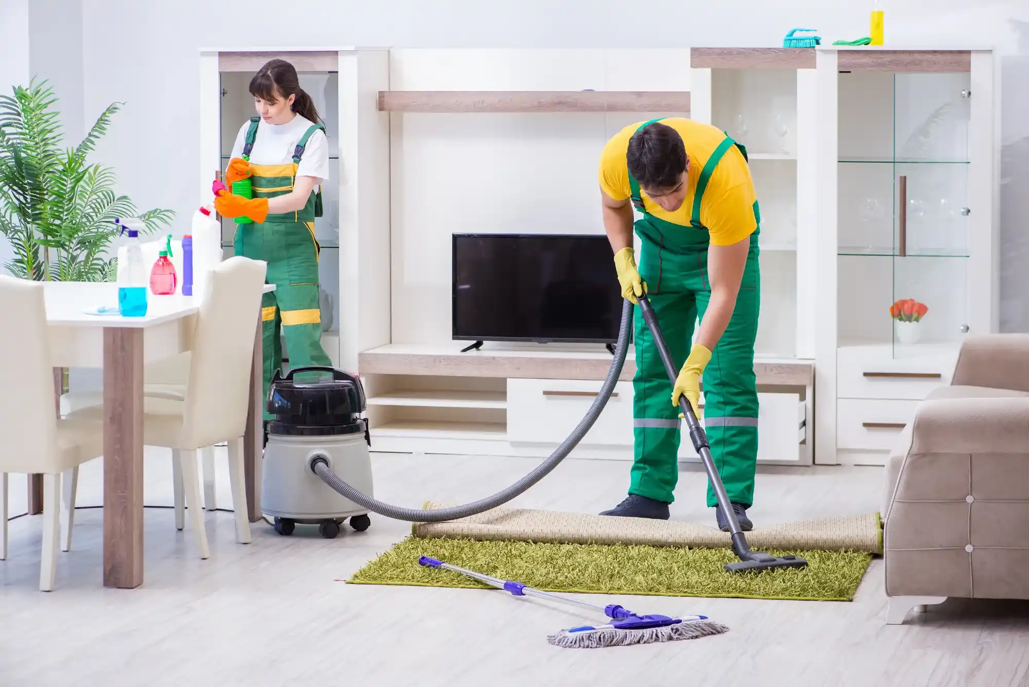 deep home cleaning
