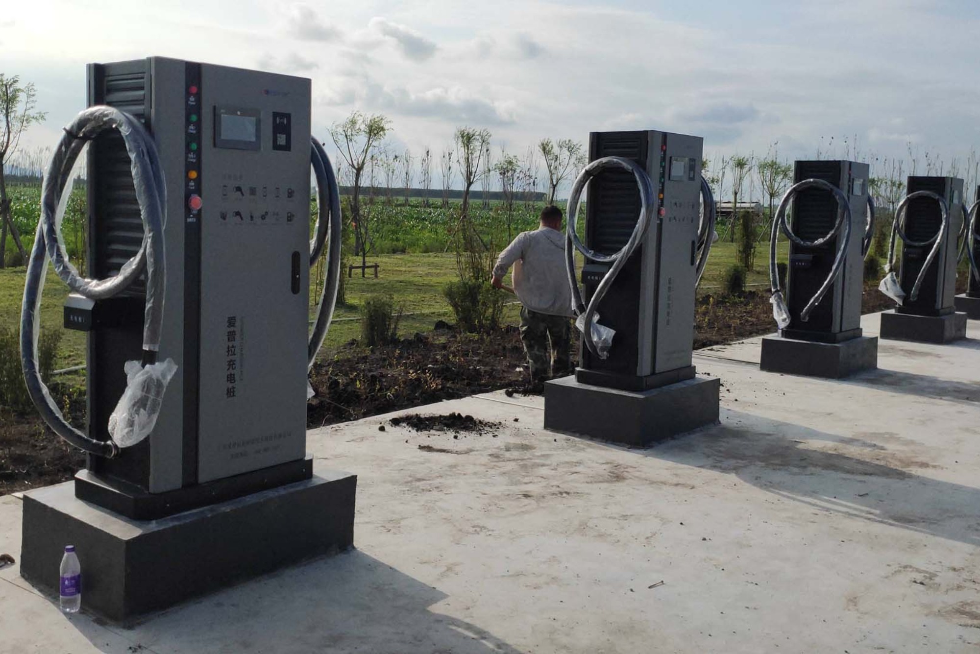 DC EV Charger Installation in China
