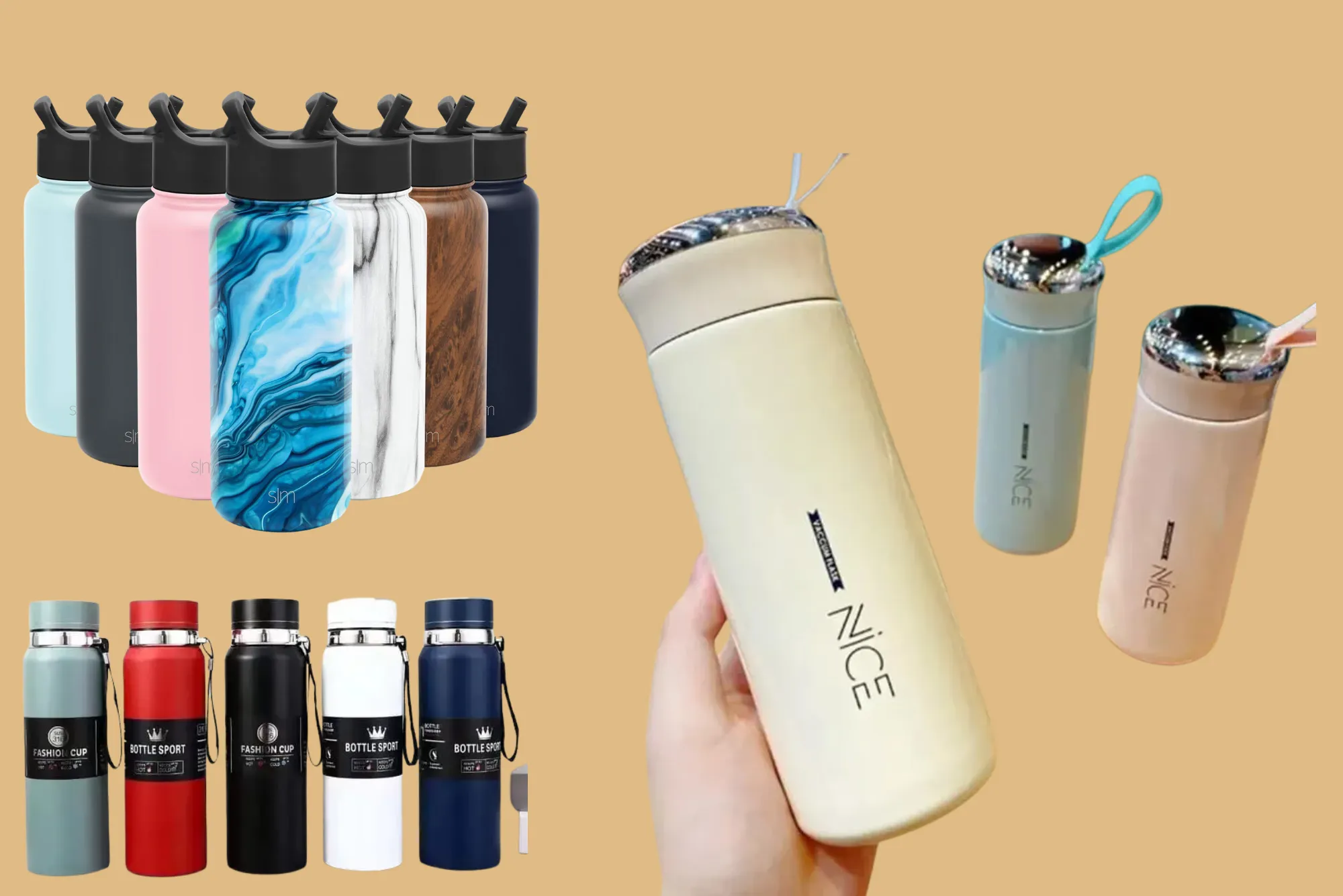 Stylish Water Bottles for the Modern-Day