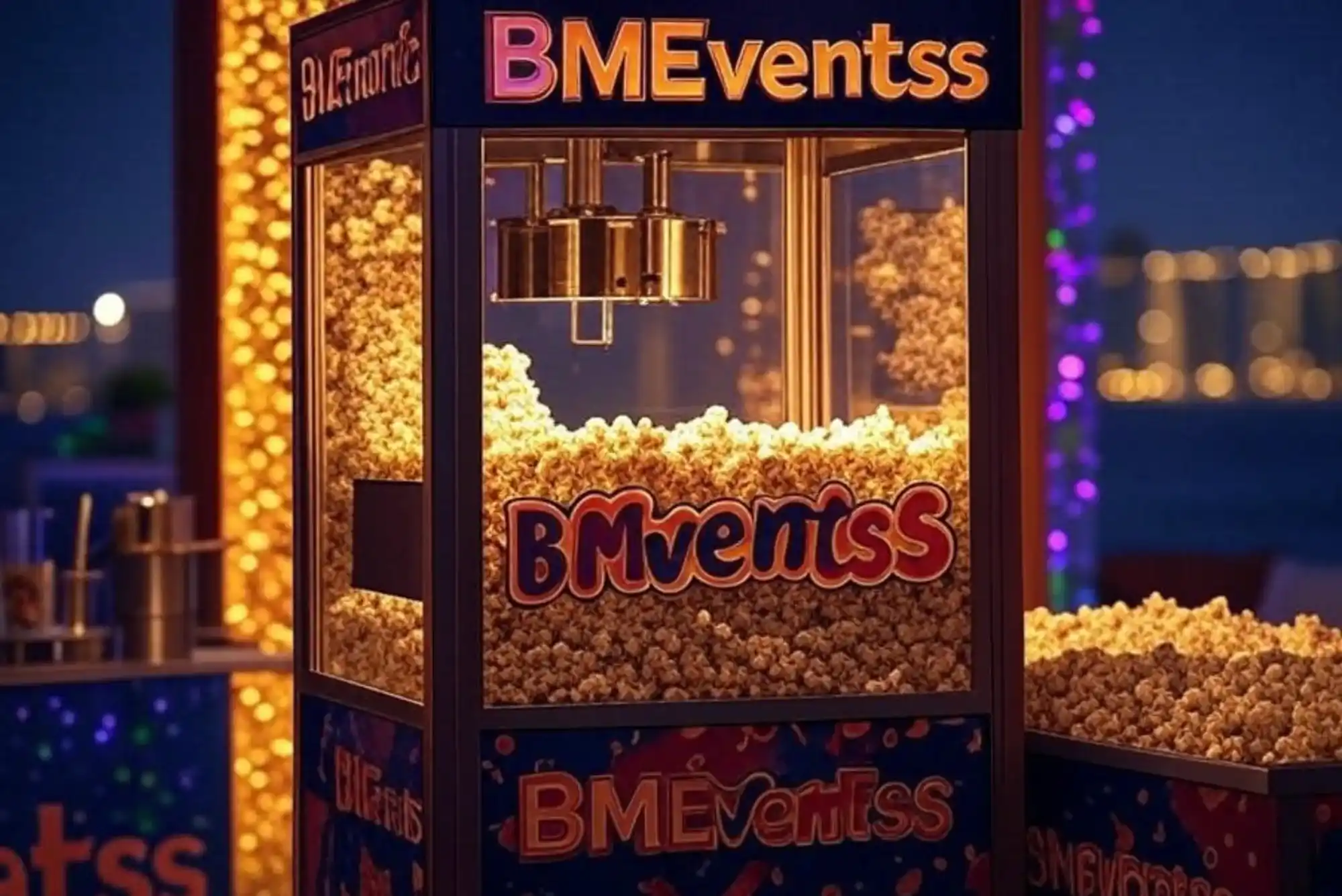 Popcorn Machine Rental in Dubai – Make Your Event Pop with BMEventss!