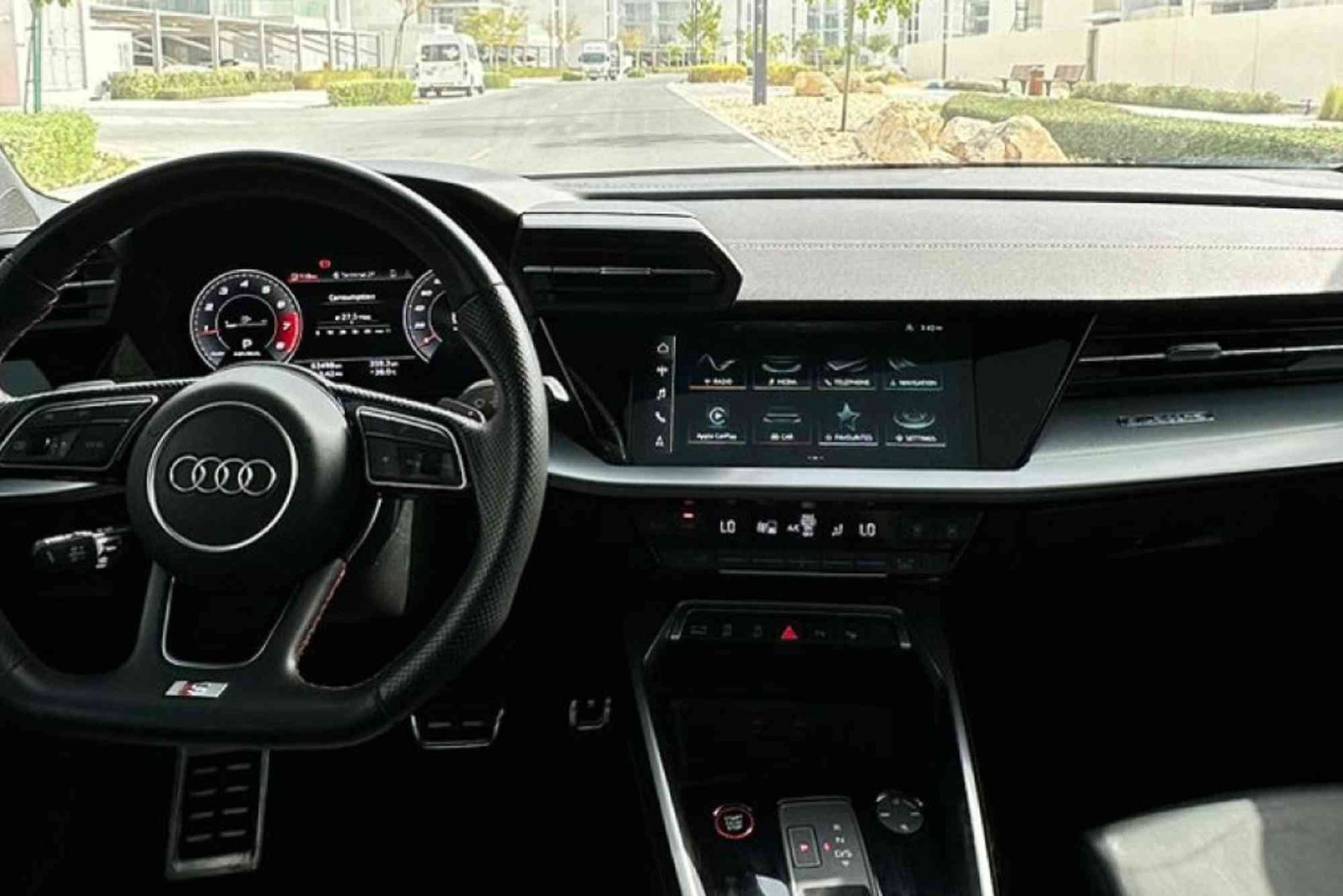 Rent Audi S3 in Dubai with dzdubai.com