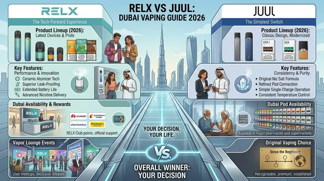 RELX or JUUL in Dubai